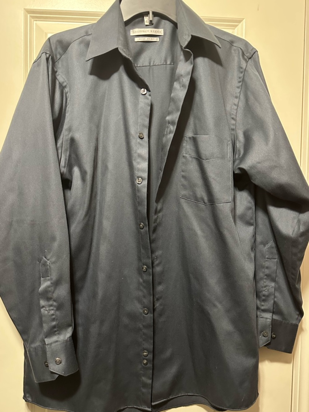 Geoffrey Beene Men’s Dress Shirt - Charcoal Gray